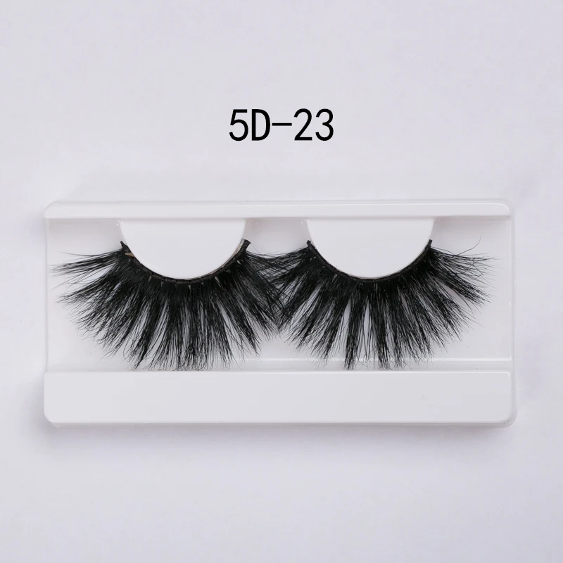 23 Eyewin, накладные ресницы 5D, норковые ресницы, настоящая норка и безжалостные ресницы, многоразовые ресницы, 25 мм, накладные ресницы, макияж - Цвет: 23