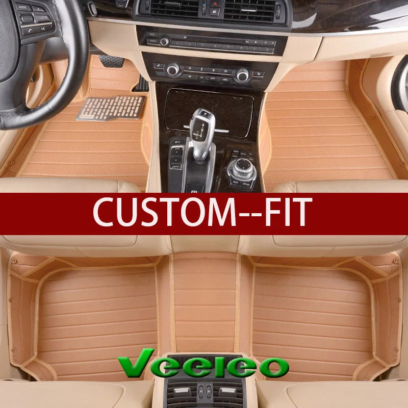 Veeleo XPE 5 цветов автомобильные коврики для Benz C Class Coupe C205 2015 2020 полный комплект