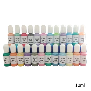 

24 Colors Crystal Epoxy Pigment UV Resin Dye DIY Jewelry Art Crafts Colorant Set