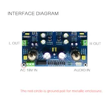 HIFI вакуумный ламповый усилитель доска электронный клапан усилитель 6J1+ LM1875 усилитель Ac18V Diy Kit