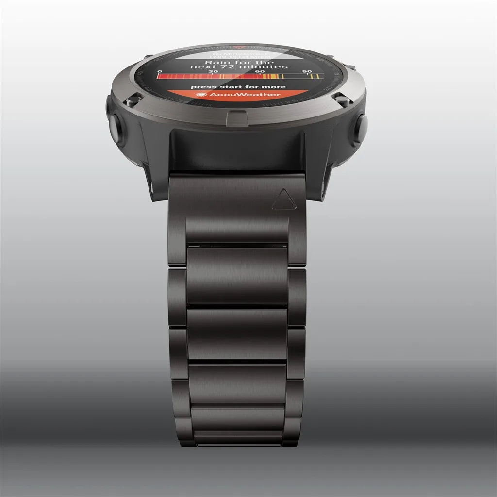HIPERDEAL титановый ремешок для часов из сплава Ремни Браслет замена для GARMIN Forerunner 945 Jy29