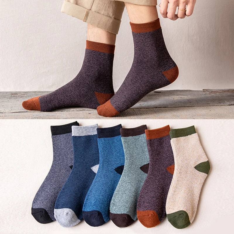 Thicken Socks Winter Warmer Men Socks Towelling Socks Velvet Boots