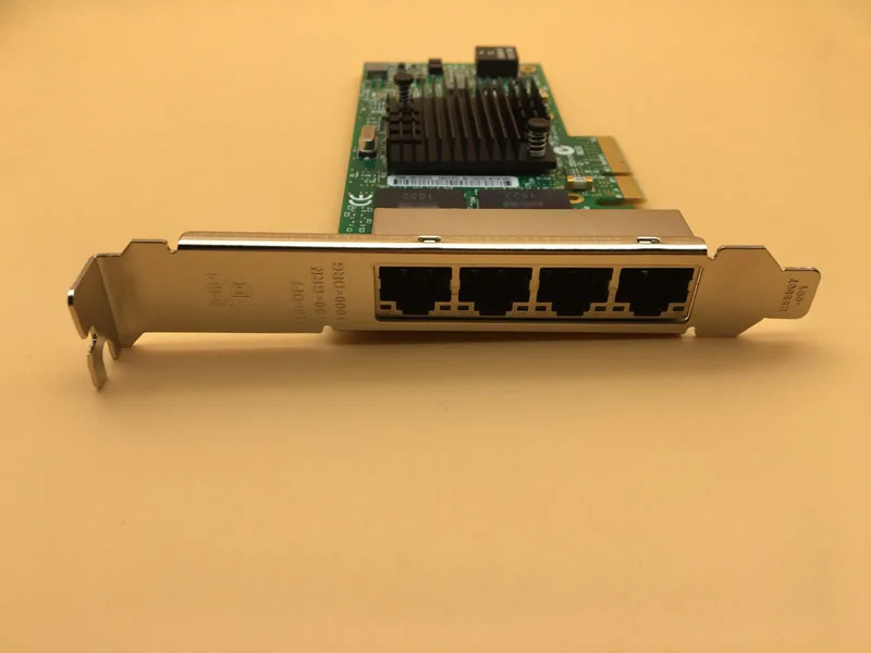 Для I350-T4 PCI-Express PCI-E X4 четыре RJ45 гигабитный порт сервер адаптер NIC