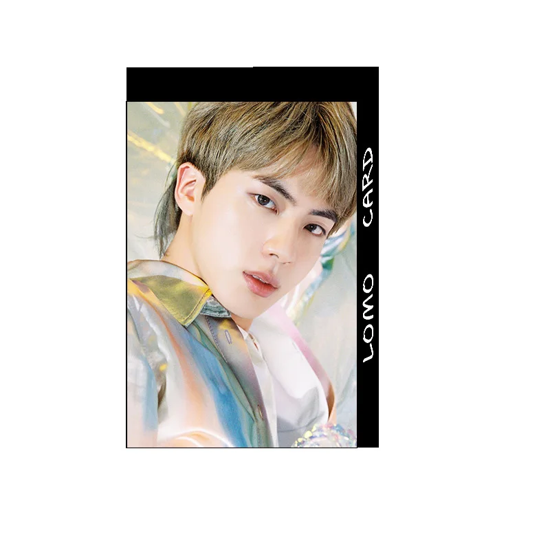 30 шт./компл. Bangtan Boys карта души Persona фото карты ЛОМО карта Фотокнига Love Yourself Чжон ку SUGA 85*54 мм - Цвет: JIN
