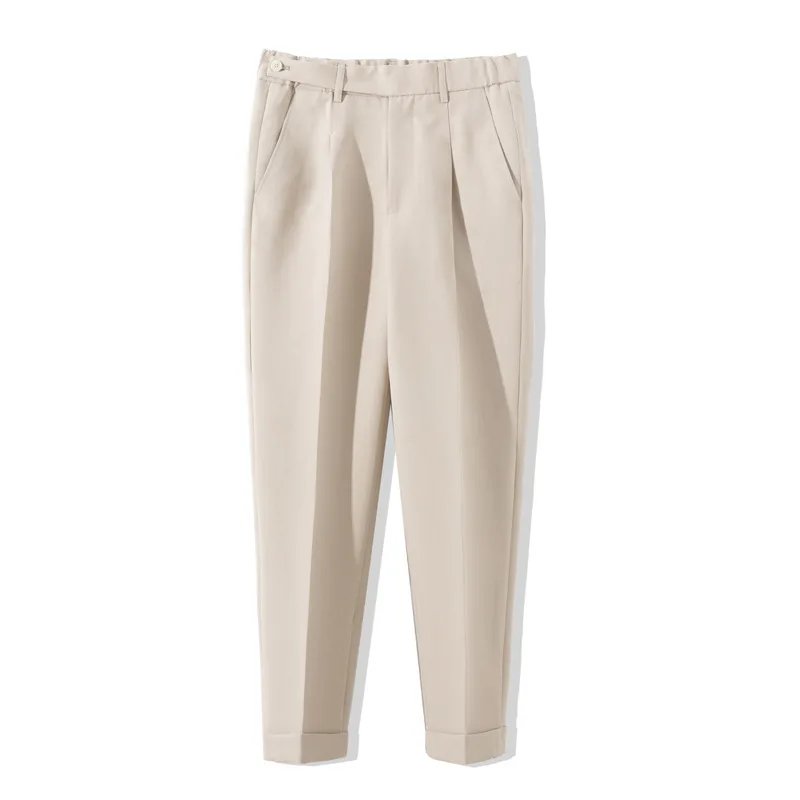 Zogaa 2019 New Fashion Spring Autumn Korean Style Trousers Men's Slim Straight Pants Korean Version Cotton Casual Suit Pants