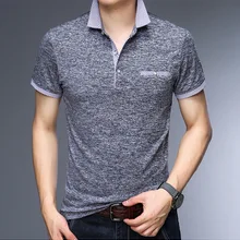 Деловые мужские рубашки поло брендовая одежда летняя рубашка с коротким рукавом мужская розовая хлопковая рубашка мужские рубашки поло больших размеров