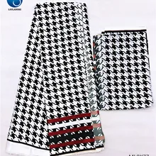 LIULANZHI африканская восковая ткань Лидер продаж нигерийская атласная ткань полиэстер принты ткань для женщин платье 4+ 2 ярда ML8X