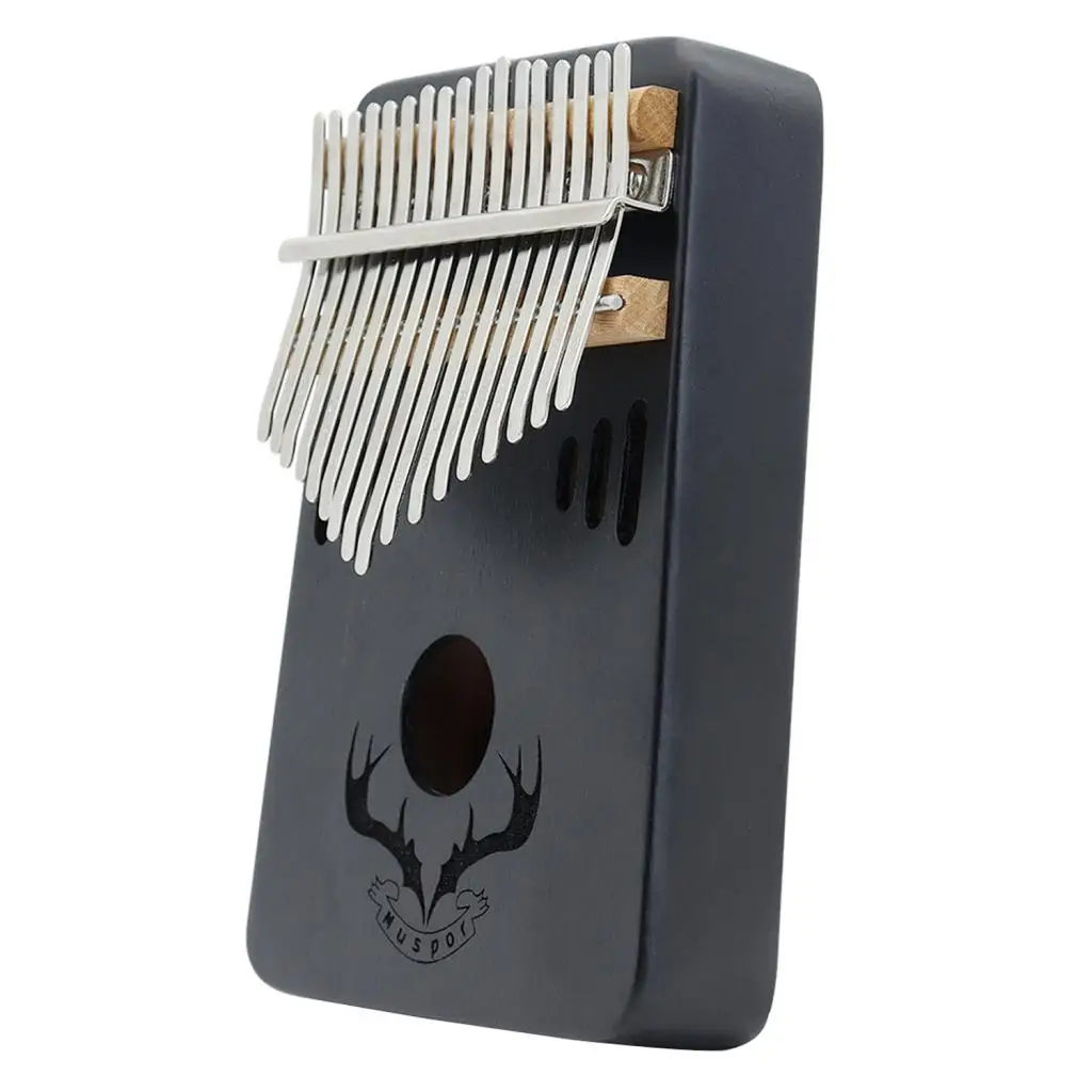 Mahogany Wood 17-Key Kalimba Finger Piano Miniature Gift Hobbyists Supplies Musical Instruments
