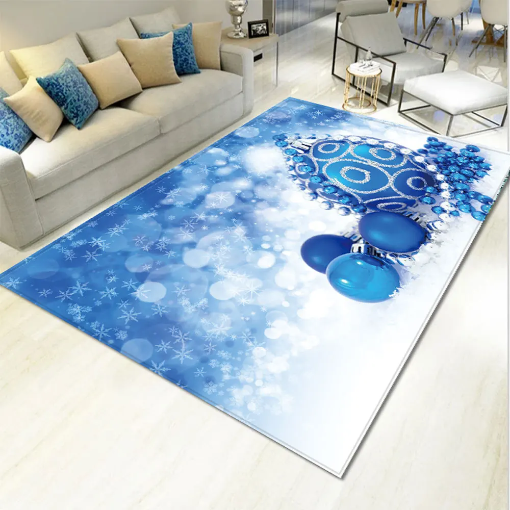 3D Christmas Decorations Carpets Merry Christmas Area Rug New year Welcome Doormats Indoor Home new Year decoration Large Carpet - Цвет: SD389