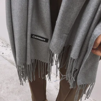 

LS2054 New Woman's Shawl Cashmere in Autumn and Winter of 2019
