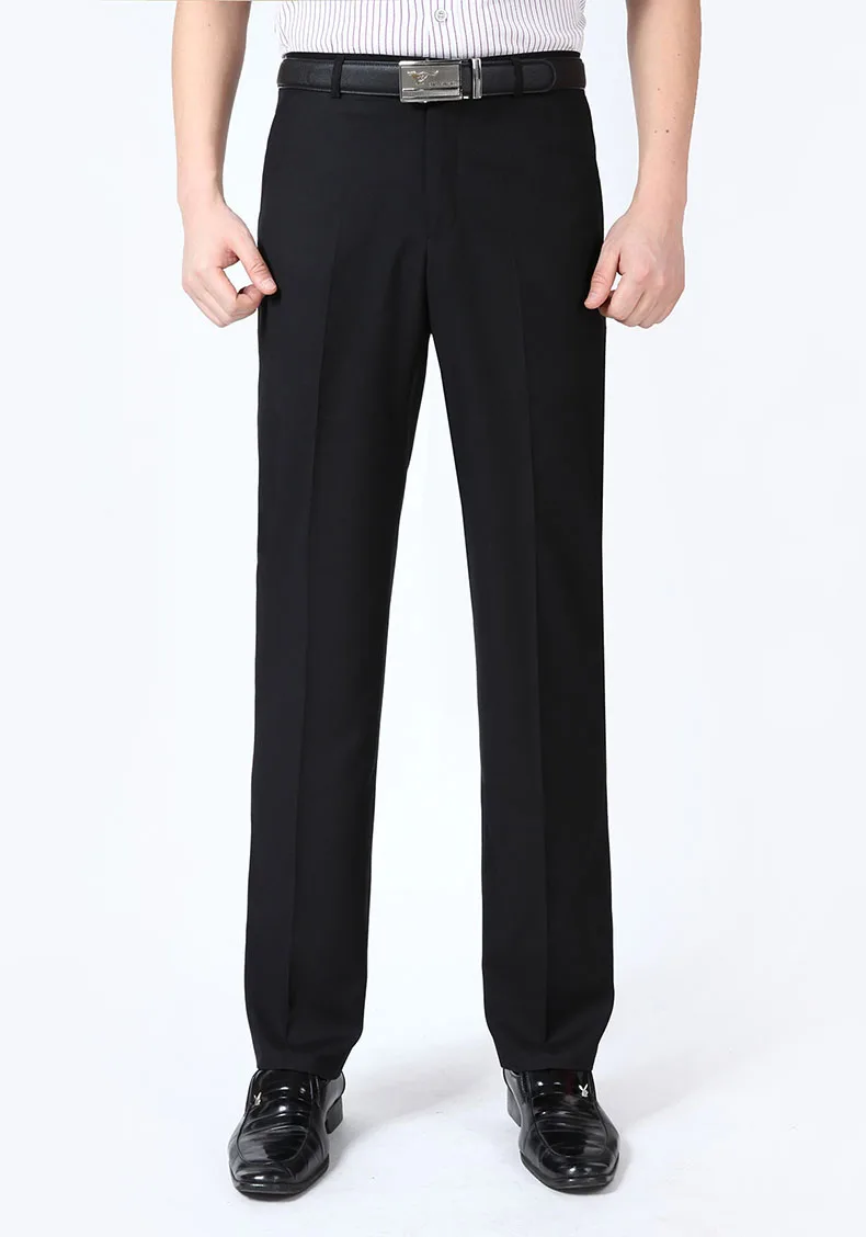 sport coat Summer Business Thin Suit Pants For Men Size 29-56 Spring Autumn Male Formal Solid Silk Long Dress Pants Baggy Office Trousers blazer suit