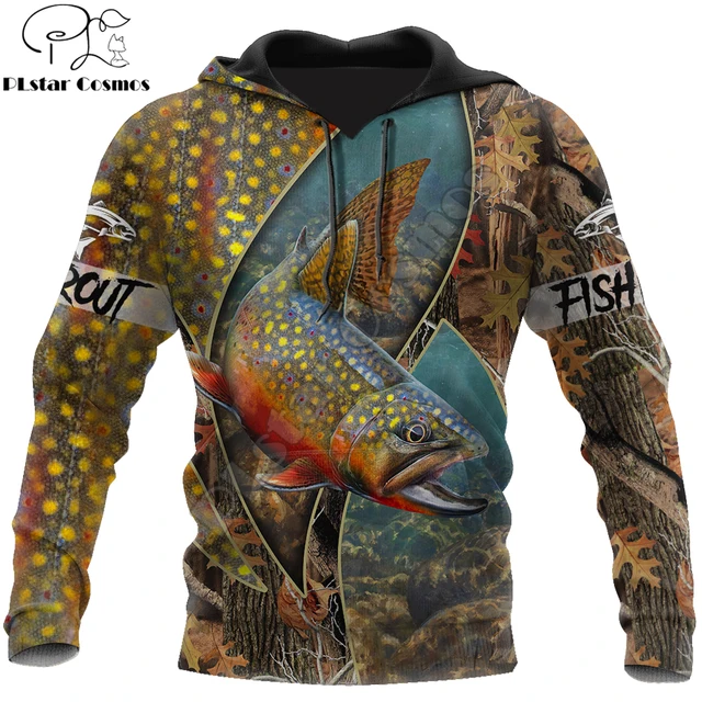 Salmon fishing hoodie unisex 4