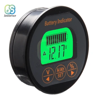 Voltmetro dell'amperometro dell'indicatore di capacità della batteria DC8-80V 50A 100A 350A TR16 per le batterie al litio dello li-ione