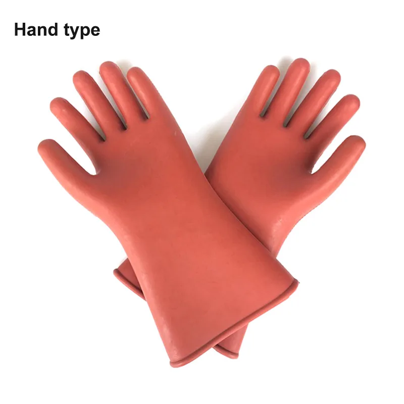Home Insulation Gloves 12KV High Voltage Electrical Anti Electric Labor Leakage Prevention Rubber Home Gloves protective gloves safety gloves