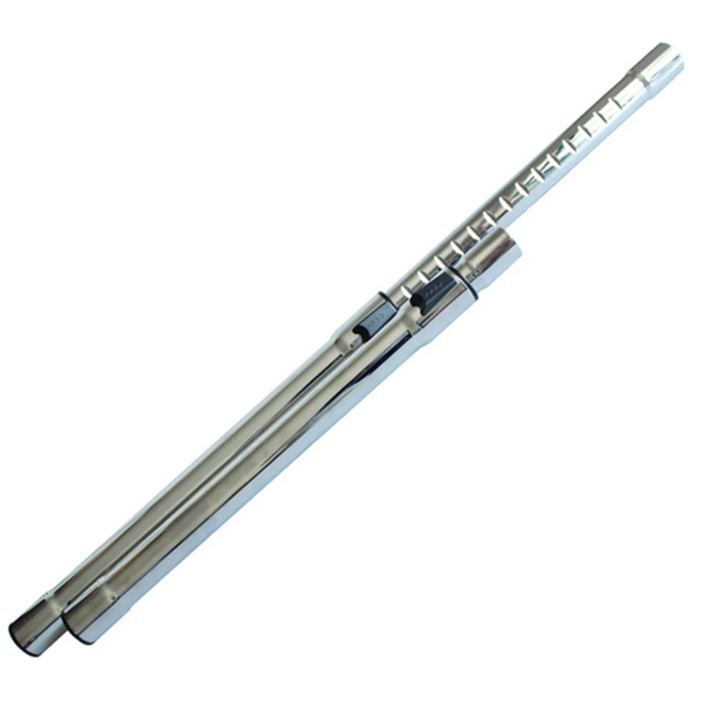 800mm Stainless Steel Vacuum Cleaner Wand Tube Telescopic Straight Pipe For 35mm Vacuum