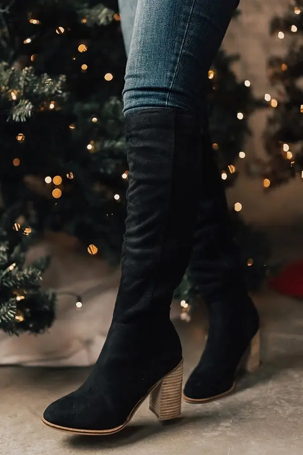 Laamei/женские сапоги до колена; пикантная женская обувь на высоком каблуке со шнуровкой; зимние сапоги на шнуровке; теплые модные ботинки; Размеры 35-43;