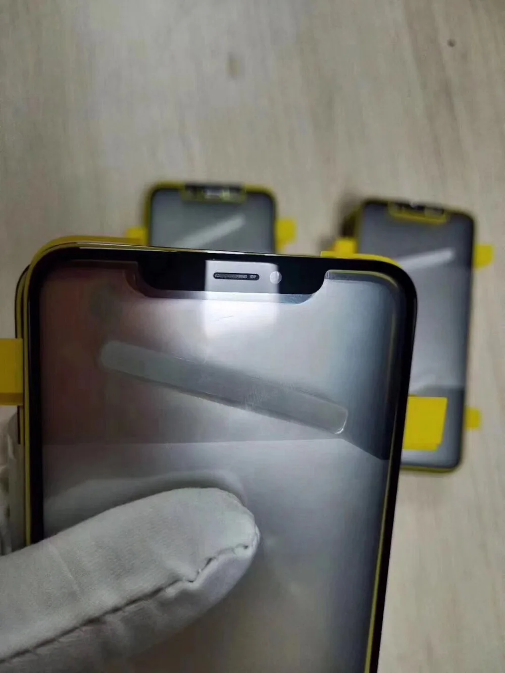 2 шт, 1:1, верхний экран AAA, переднее внешнее стекло для iPhone 11 pro max, сенсорная панель, стекло с сеткой для iPhone 11 pro, замена стекла