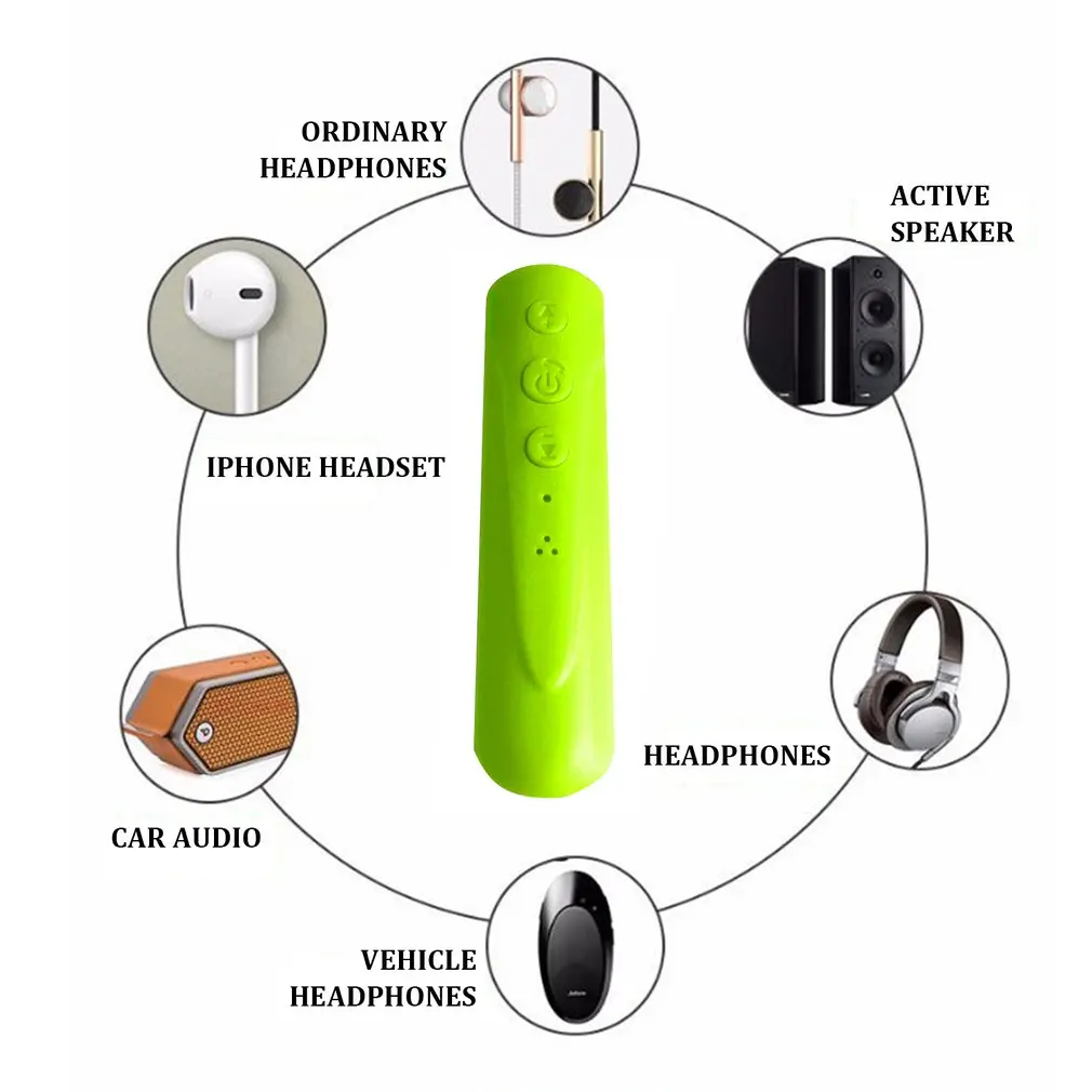 Беспроводной Bluetooth 4,2 3,5 мм разъем Aux аудио приемник адаптер музыкальный приемник MP3-плеер автомобильный Bluetooth комплект
