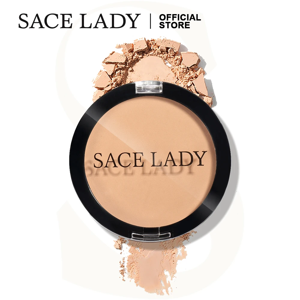 SACE LADY пудра для макияжа лица матовый прессованный полупрозрачный натуральный