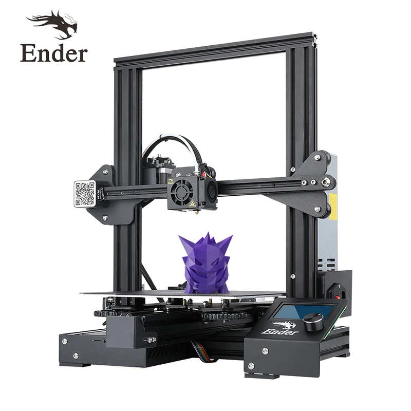 Ender-3 PRo 3D принтер DIY набор большой размер I3 мини ender-3pro принтер 3D продолжительная печать сила Creality 3D