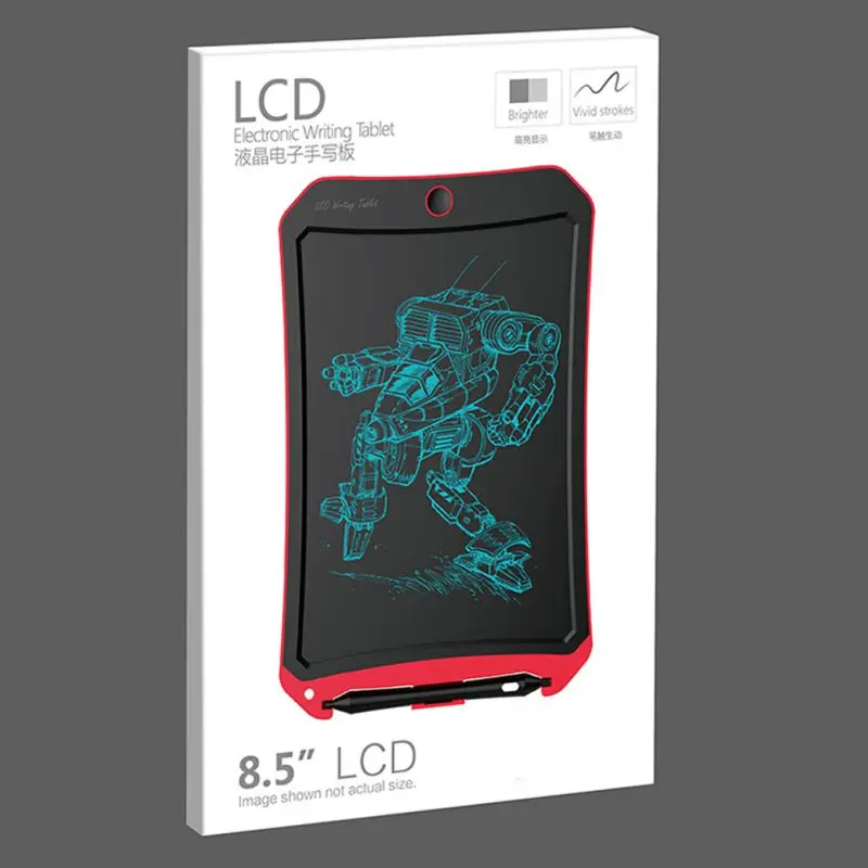 8,5 дюймовый lcd детский планшет для надписей Электронный светильник энергия маленькая доска