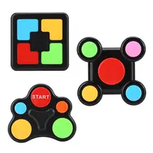 Обучающая игровая машина с подсветкой, звуковая игрушка, интерактивная игра, обучающая игровая машина с памятью, игрушки для детей