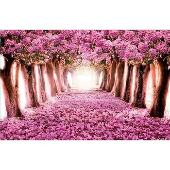 

Adult Children Puzzle 1000 Pieces Romantic Landscape Cherry Tree Puzzle Plane Puzzle 75 x 50cm 2020 New HOT