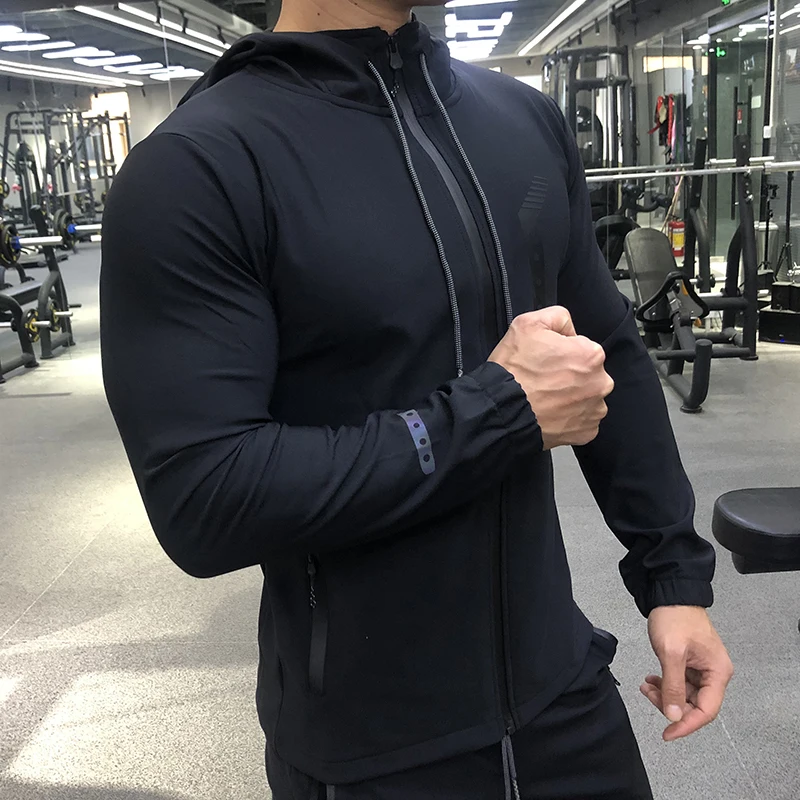 Sudaderas Con Capucha Hombre, Deportiva Para Gimnasio, Correr, Entrenamiento, Fitness, Sudadera Elástica De Compresión Para Culturismo, | idusem.idu.edu.tr