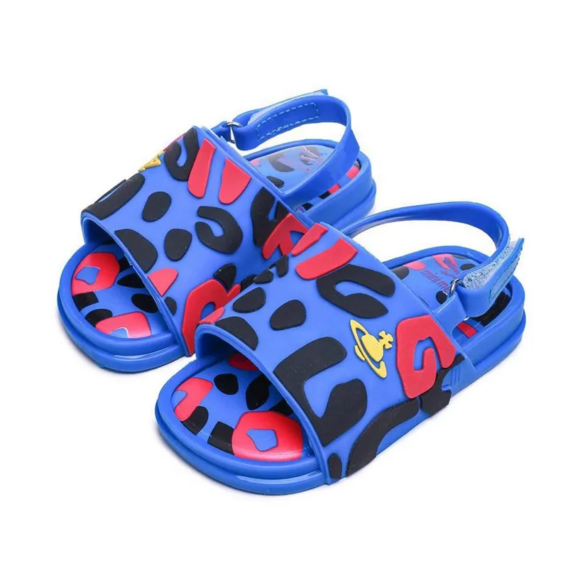 3 Обувь с бантом Mini Melissa Mickey; Новинка года; летняя прозрачная обувь для девочек; нескользящие пляжные сандалии для мальчиков и девочек; сандалии для маленьких принцесс - Цвет: 3