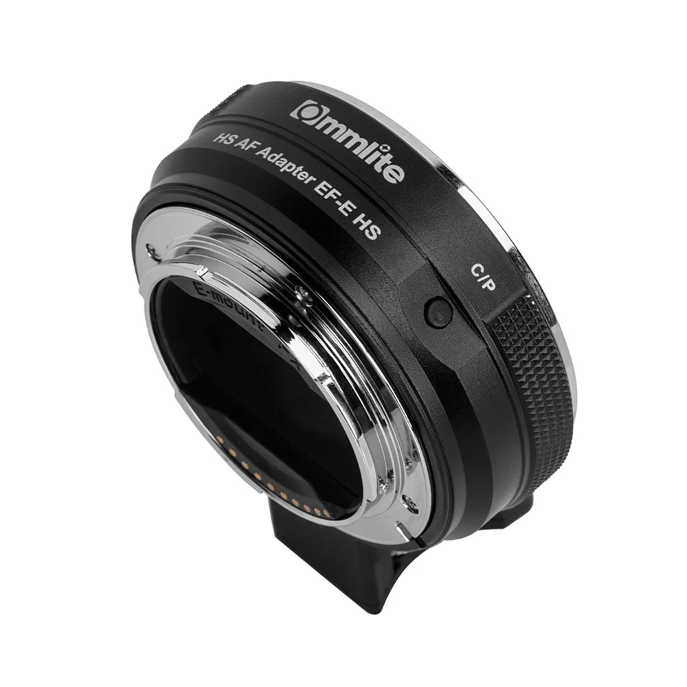 Commlite CM-EF-E HS AF Электрический объектив адаптер кольцо с переключателем USB обновление для Canon EF/EF-S объектив для E-Mount камеры для камеры sony