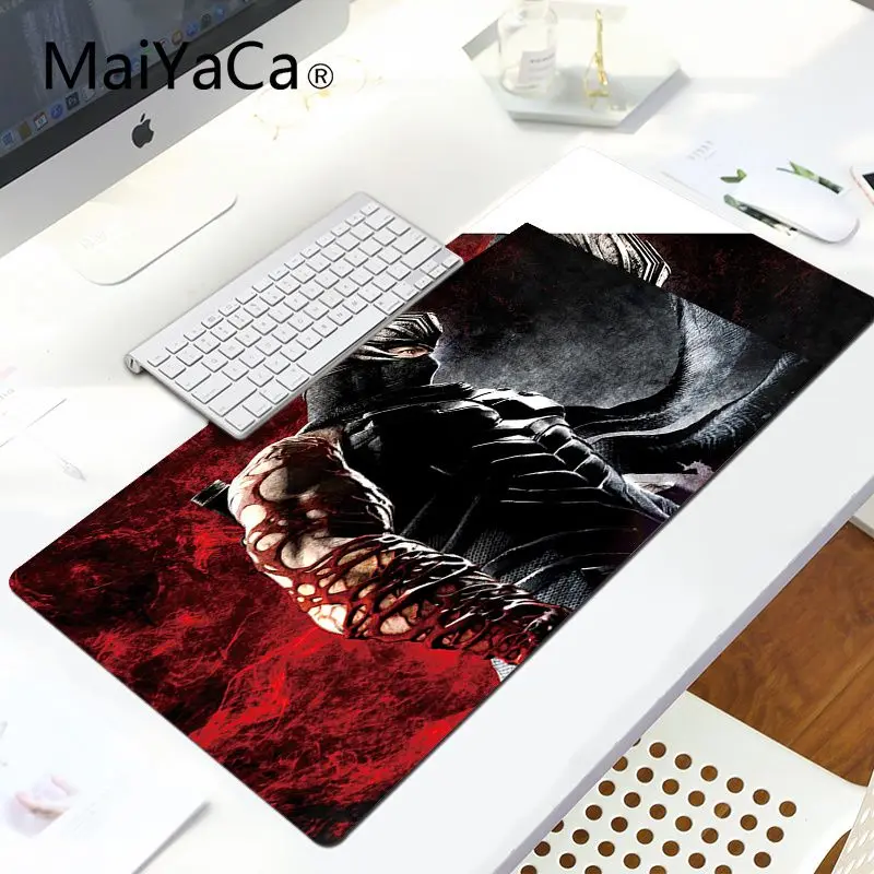 MaiYaCa Лидер продаж афро Самурайские индивидуальные коврики для мыши компьютерный Аниме Коврик для мыши и ноутбука игровой коврик для мыши - Цвет: LockEdge 30X90cm