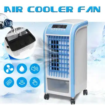 

Mini Portable Air Conditioner Conditioning Humidifier Remote Control & Smart Timer Air Cooler Fans 4L Water Tank 3 Wind Modes