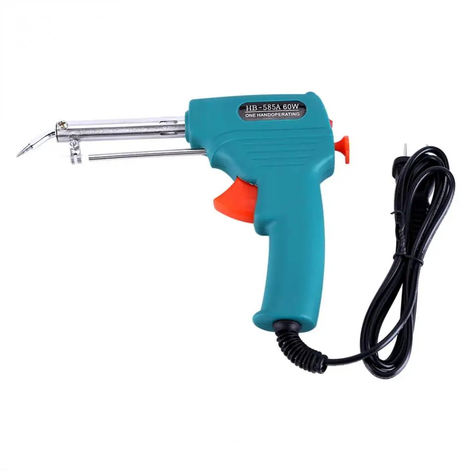

220V 60W Light weight single hand can operate Welding Electric Automatic Soldering Tin Gun Solder Tool Kit