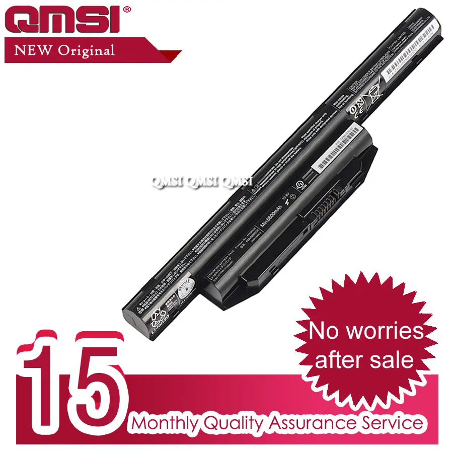 QMSI 10,8 V 72Wh FPCBP404 высокой емкости аккумулятор ноутбука Fujitsu AH564 AH544 E744 SH904 E743 E733 E754 FMVNBP228