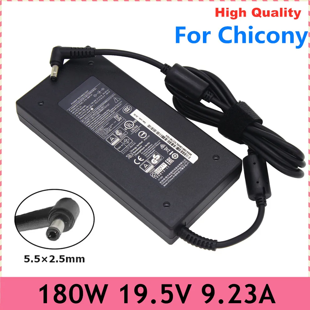 

Genuine A15-180P1A 180W Charger 19.5V 9.23A AC Adapter Power Supply for CLEVO P950HR N850HP6 for MSI GS63VR GS43VR WS63VR GE72VR