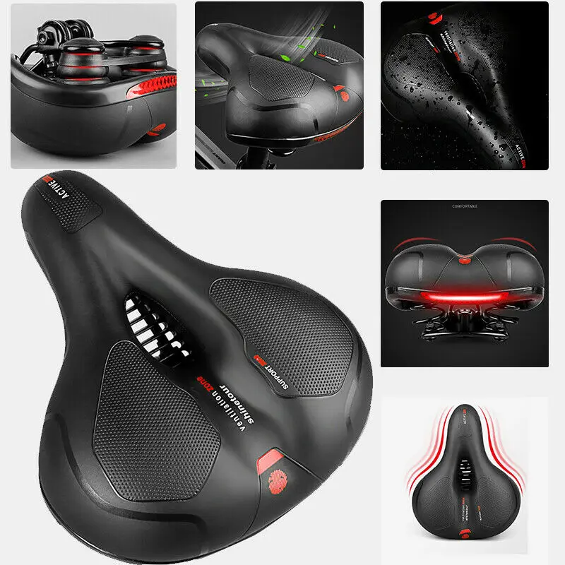 Удобная Экстра широкая полая велосипедная Подушка универсальная горная