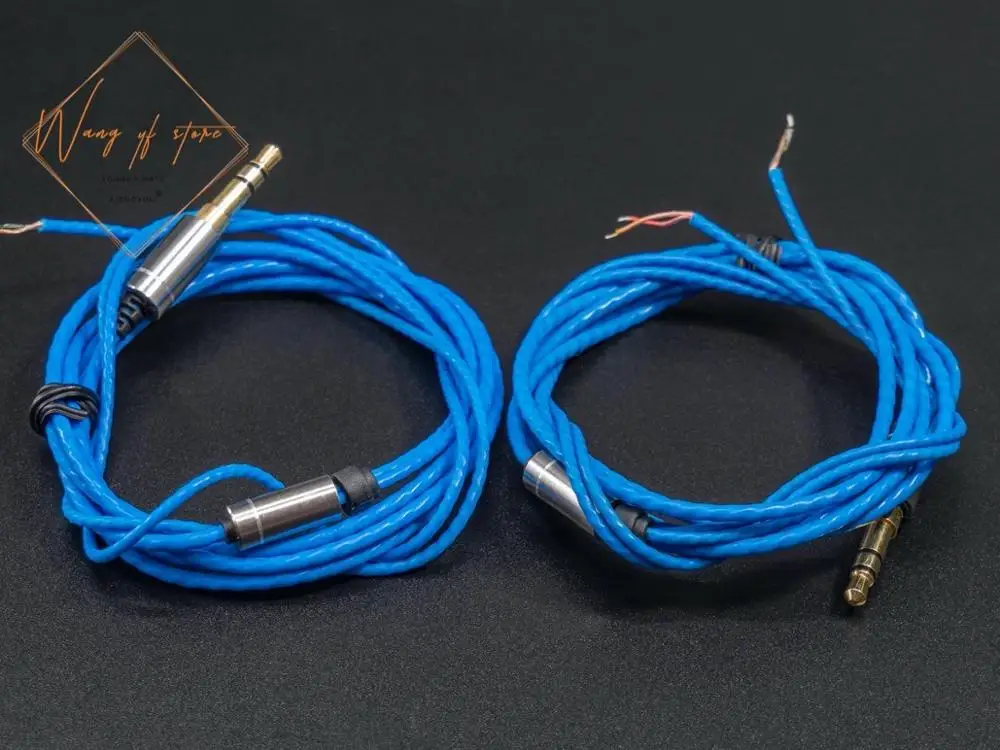 Cabo Banhado a Prata para Koss Porta Pro Portáteis pp Headphones Blue Headsets Nova Atualização