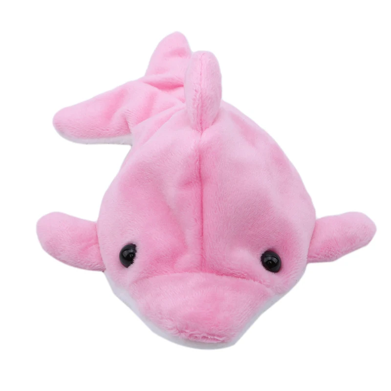 Pink 1 шт. Новинка поглощает воду Дельфин Плюшевая Кукла Детская игрушка для душа детская игрушка для ванной комнаты водопоглощающая игрушка для ванной для детей - Цвет: Pink