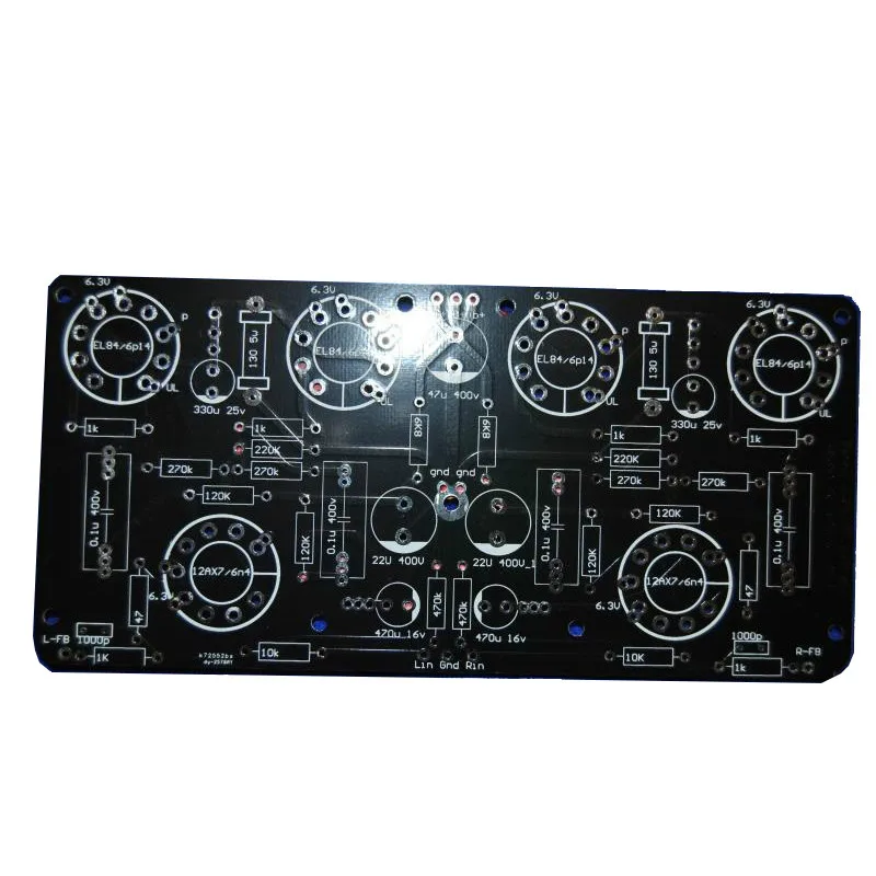 12AX7-EL84 6P14 печатная плата push-pull усилитель мощности желчная машина T1095