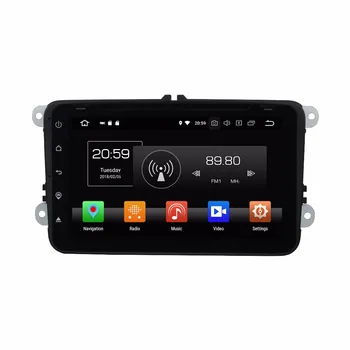 

8" Android 10.0 For Volkswagen For VW Magotan Caddy Passat Car Radio 8 Core 4+64GB Multimedia Audio 4+32GB Stereo DSP Recorder