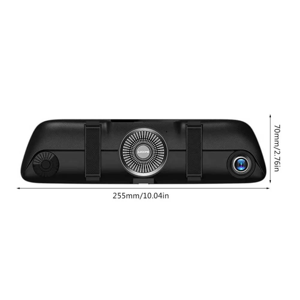AZDOME Pg01 зеркало ночного видения видеорегистратор Двойной объектив 1080P 720P камера рекордер 5," Ips сенсорный экран Автомобильная камера заднего вида Dvr