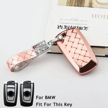 

For BMW F25 F26 550i 535i 528i Z4 X1 X3 X4 M1 M2 M3 M4 M5 E90 E34 E60 E56 keyfob 3 Buttons car key case Set Smart Car Styling