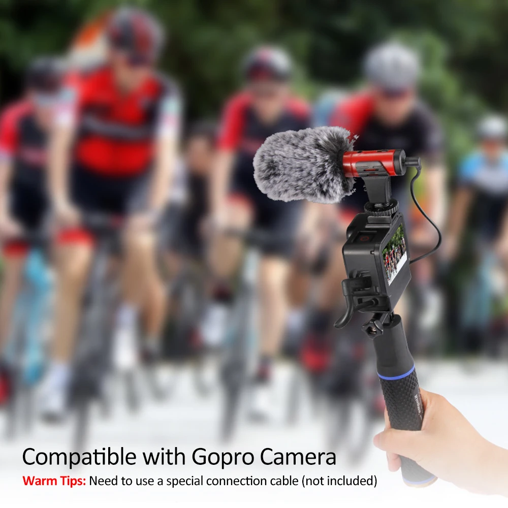 MIC-07PRO конденсатор видео Запись микрофон супер-Кардиоидная DSLR камера видеокамера смартфон Запись голоса микрофоны