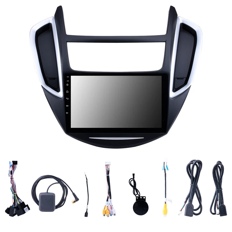 Clearance Fit for Chevrolet Trax 2014-2016 car GPS Bluetooth Radio Android 8.1 4core CPU 2.5D tempered explosion-proof HD screen Head Unit 3