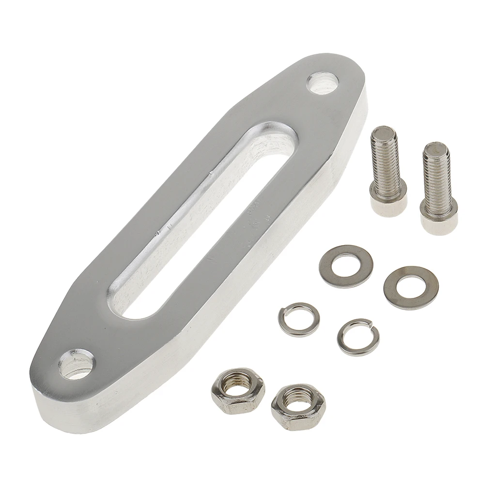 ATV алюминиевый Клюз 3600 LBs ATV трос лебедки крепление кабеля(серебро