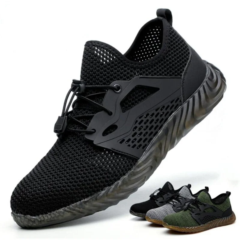 ladies black lightweight trainers