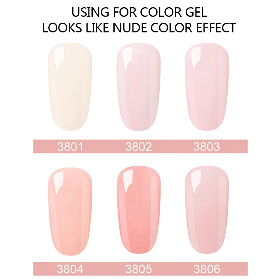Двухступенчатый Гель лак Beau Gel 8 мл цветной светильник полуперманентный