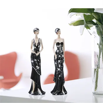 

High Grade Statue Resin Creative Furnishings Ballet Actress Office Ornament Home Decoration Figurines Accessories Crafts Gifts