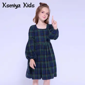 

Kseniya Kids Girls Dress Long Sleeve Lantern Dress For Baby Girl Clothes Graduation Gowns Children Party Dresses For Girls 10 12