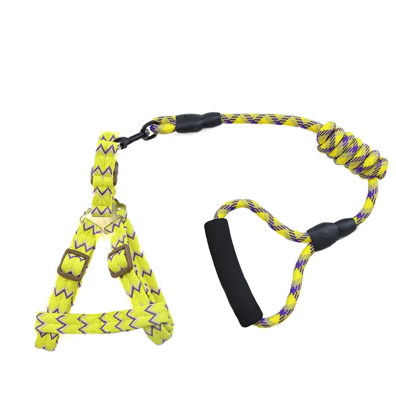 harness Собачий кошачий ошейник для собаки, собачий поводок, поводок, набор поводков для маленьких собак, уличные спортивные ремни и поводок, нейлоновые товары для домашних животных - Цвет: harness